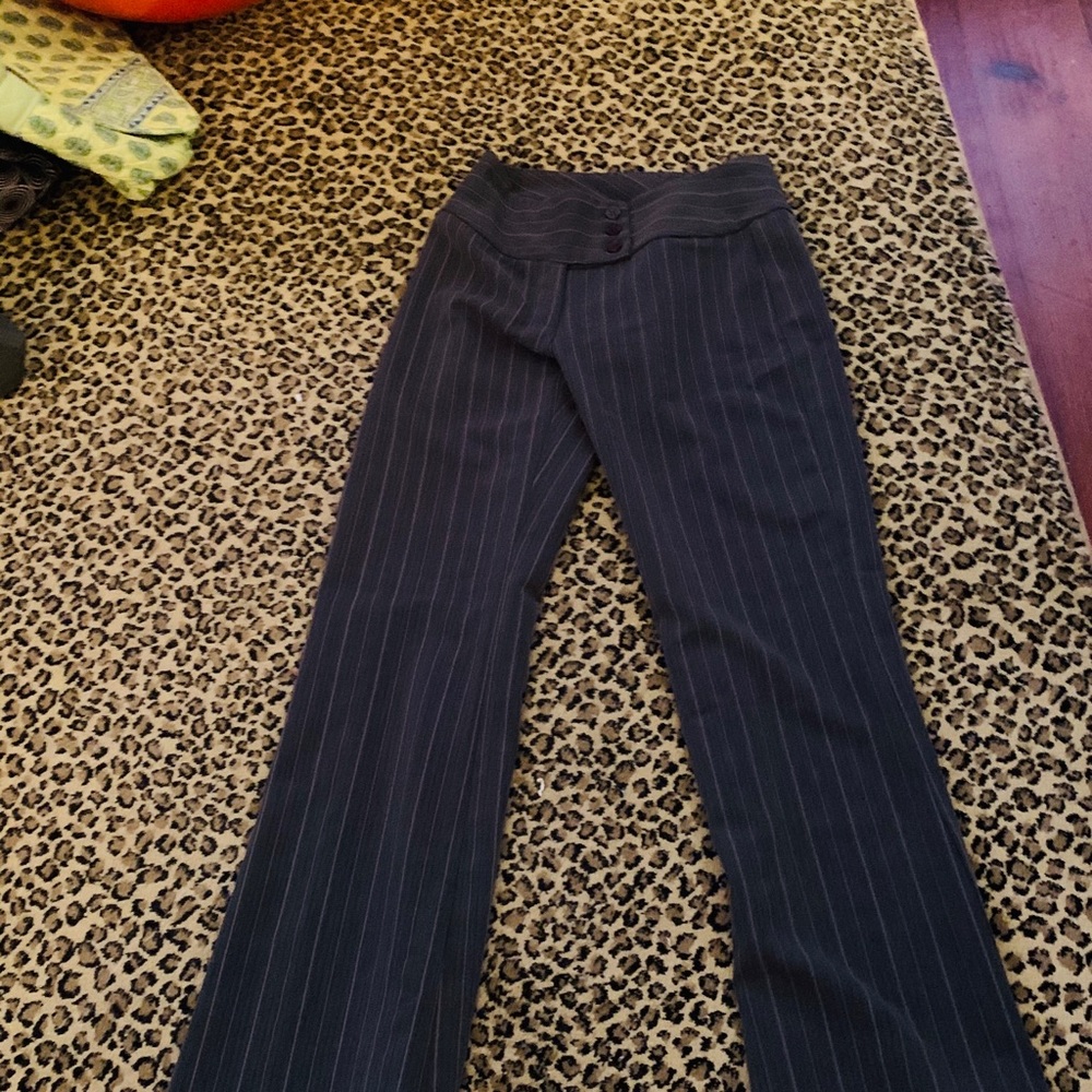 Gray business pants